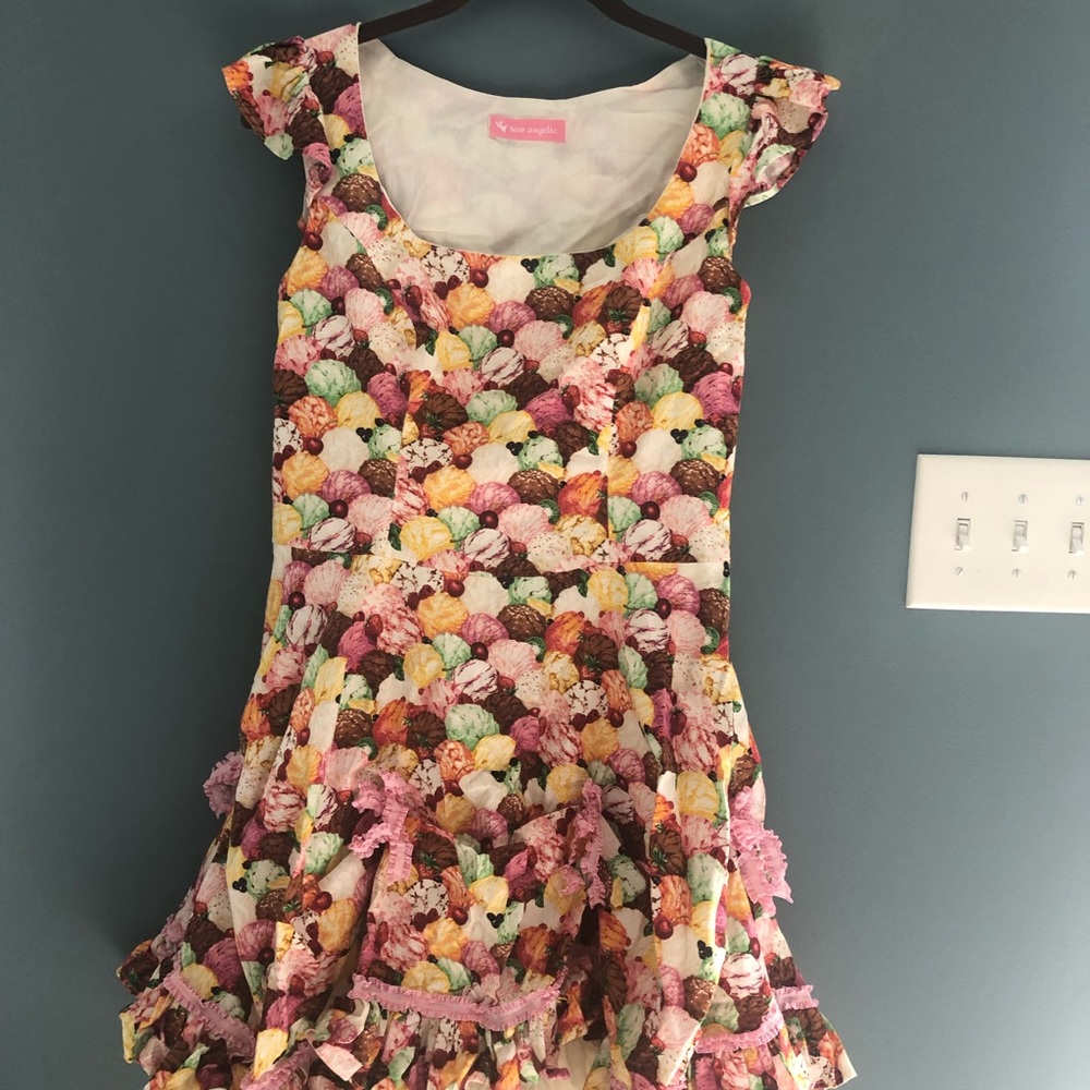 Ice cream scoop costume pinup dress sz 4
